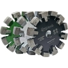 Zestaw 3 frezów diamentowych do podłogówki 130x17 mm TM-TECH do każdego betonu
